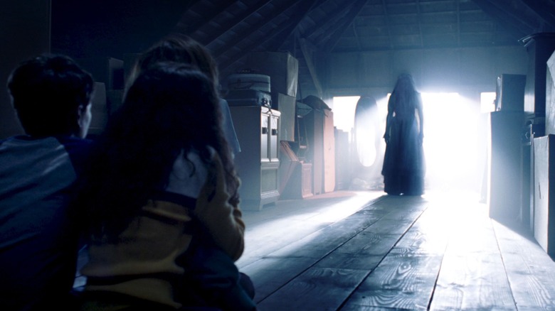 The Curse of La Llorona attic scene 