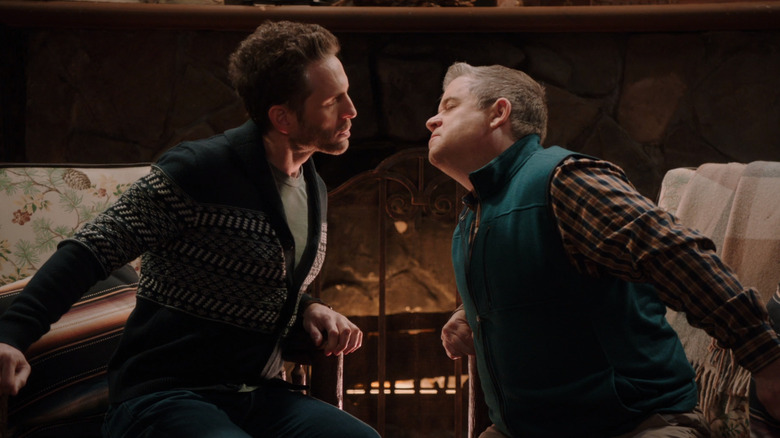 Glenn Howerton and Patton Oswalt in A.P. Bio