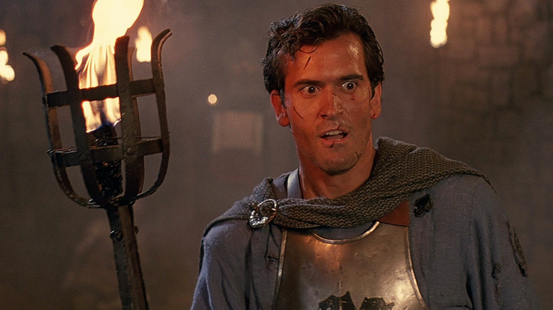 Bruce Campbell as Ash in Army of Darkness