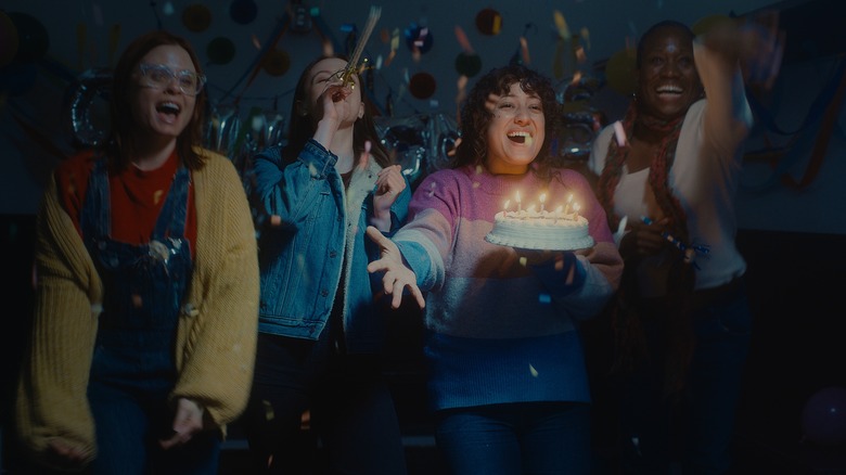 The cast of Breathing Happy