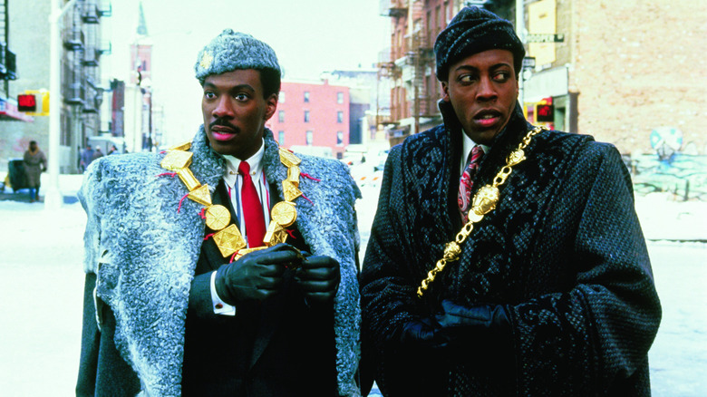 Eddie Murphy and Arsenio Hall in Coming to America