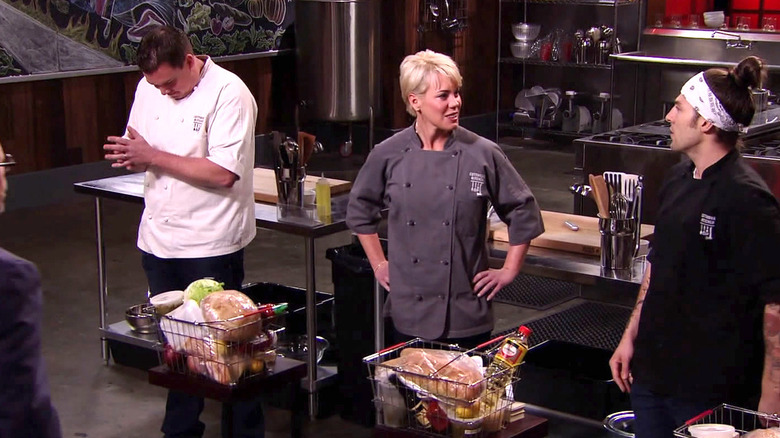 Contestants on Cutthroat Kitchen