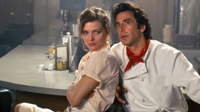 Michelle Pfeiffer and Al Pacino in Frankie and Johnny