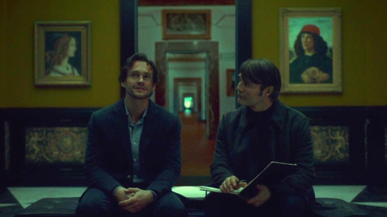 Hugh Dancy and Mads Mikkelsen in Hannibal