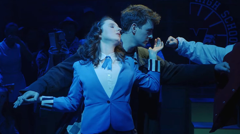 Ailsa Davidson as Veronica Sawyer and Simon Gordon as J.D.