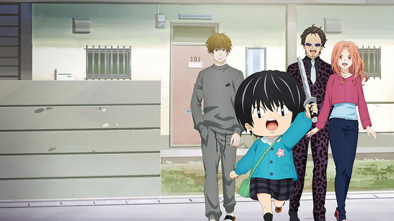 The cast of Kotaro Lives Alone