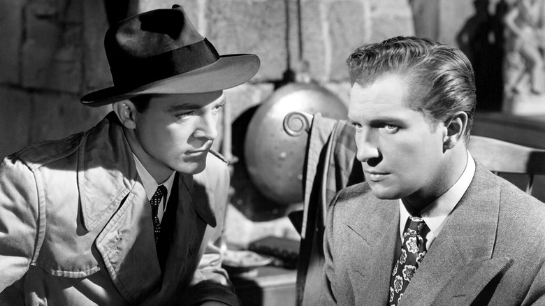 Dana Andrews and Vincent Price in Laura 1944