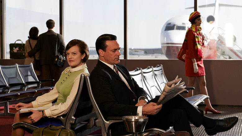 Mad Men Jon Hamm, Elisabeth Moss
