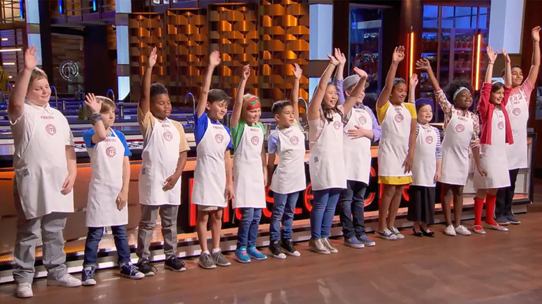 The cast of MasterChef Junior season 8