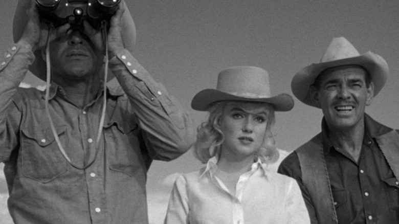 Montgomery Clift, Marilyn Monroe, Clark Gable, The Misfits