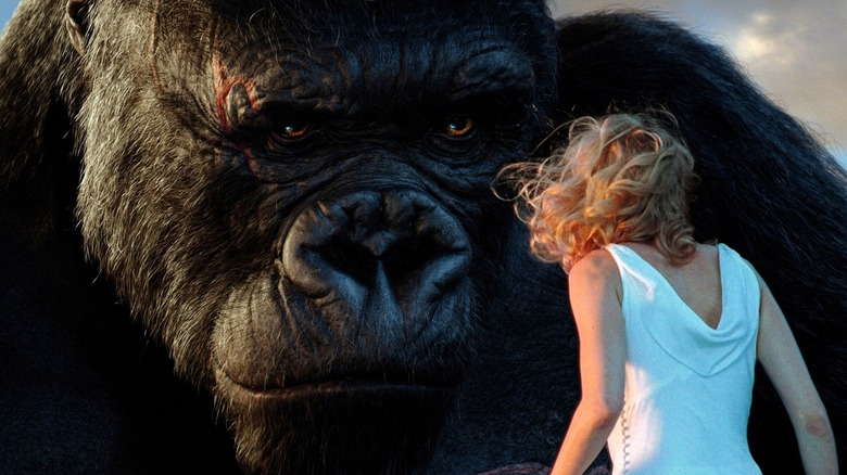 Naomi Watts and King Kong in Peter Jackson's remake