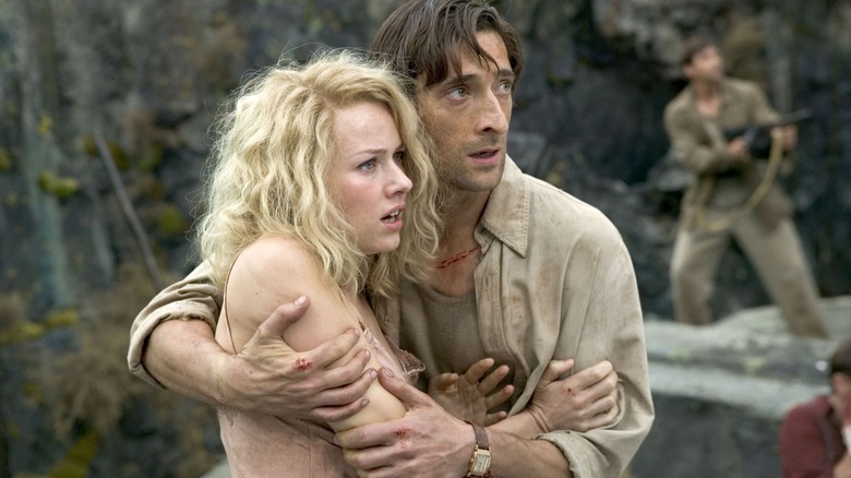 Adrien Brody and Naomi Watts in Peter Jackson's King Kong