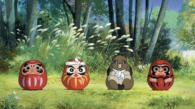 Pomo Poko Tanuki Daruma Dolls