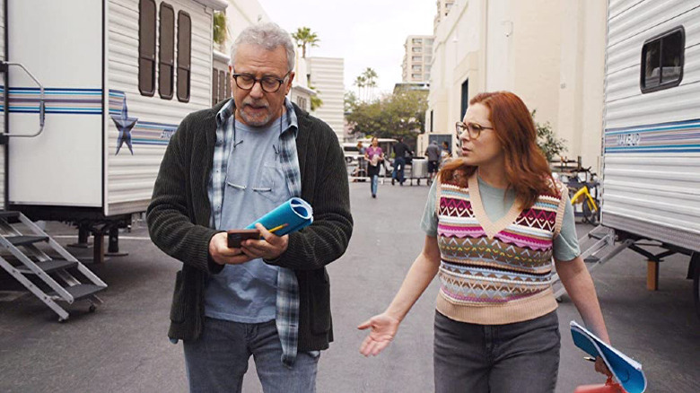 Paul Reiser and Rachel Bloom in Reboot