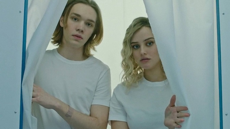 Charlie Plummer and Katherine Langford in Spontaneous