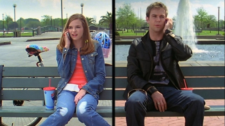 Danielle Panabaker and Taran Killam in Stuck in the Suburbs