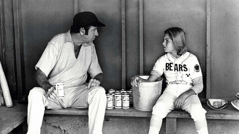 Walter Matthau and Tatum O'Neal in The Bad News Bears