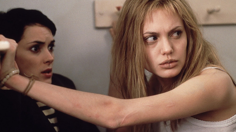 Winona Ryder and Angelina Jolie in Girl, Interrupted