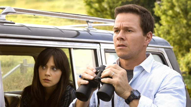 Zooey Deschanel and Mark Wahlberg in The Happening