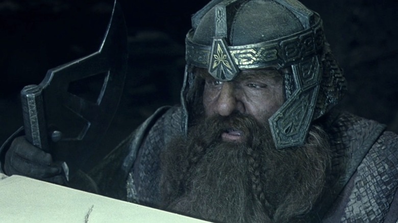Lord Rings Fellowship Ring Gimli