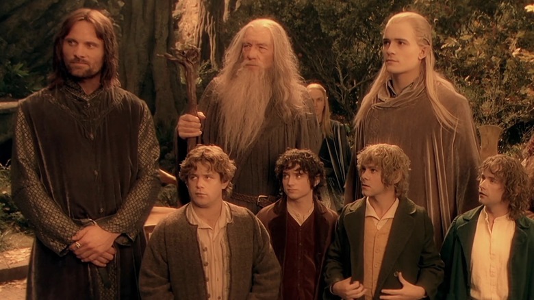 Lord Rings Fellowship Ring Council Elrond