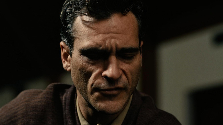 Joaquin Phoenix in The Master