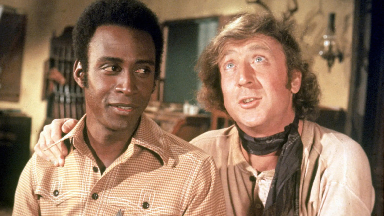 Cleanon Little and Gene Wilder in Blazing Saddles