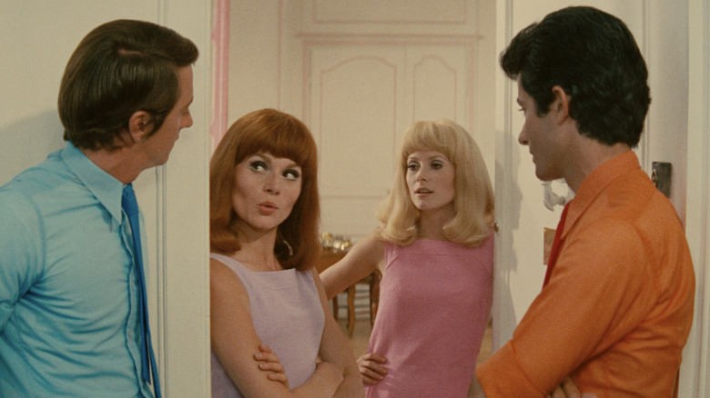 The Young Girls of Rochefort Grover Dale Françoise Dorléac Catherine Deneuve George Chakiris