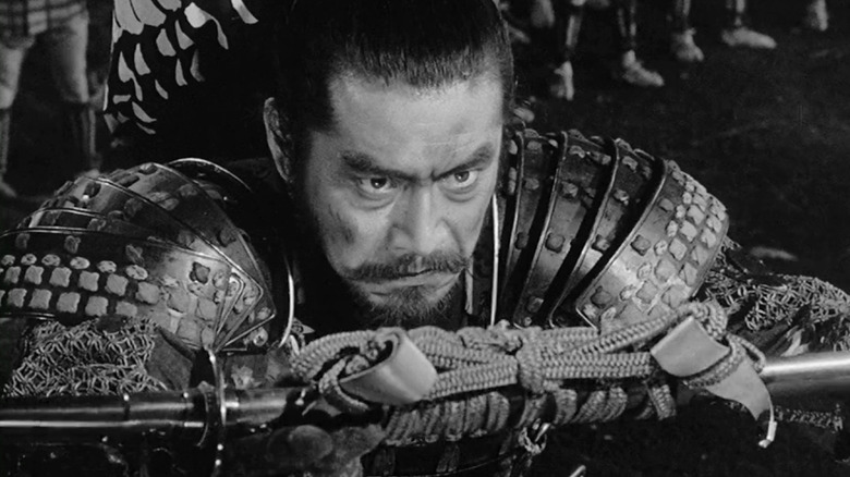 Toshiro Mifune in Throne of Blood
