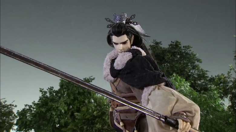 thunderbolt fantasy shang bu huan raises sword