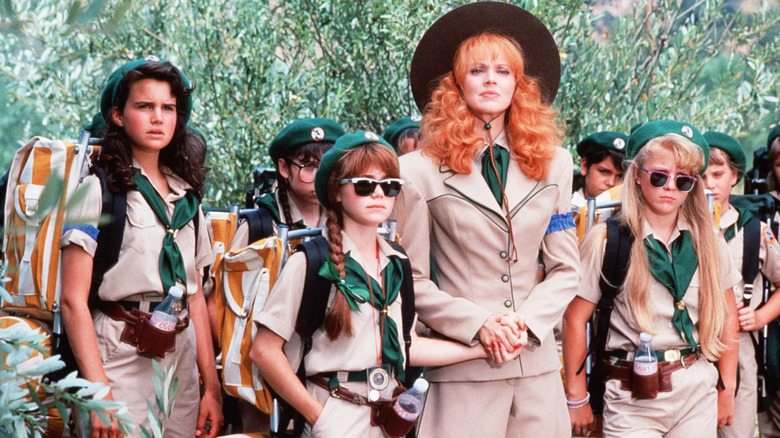 Carla Gugino, Jenny Lewis, Shelley Long, and Ami Foster in Troop Beverly Hills