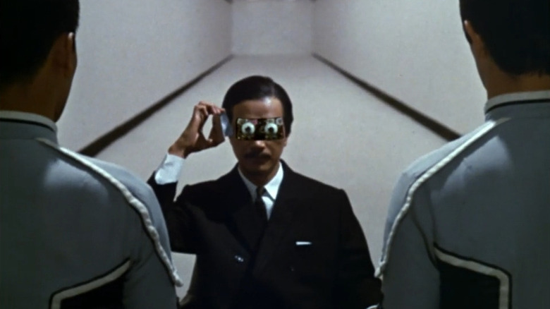 ultraseven mechanical man opens face