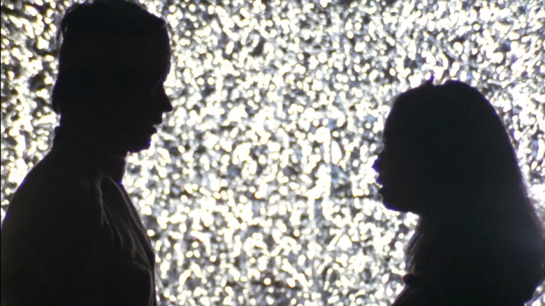 ultraseven dan and anne against bright background