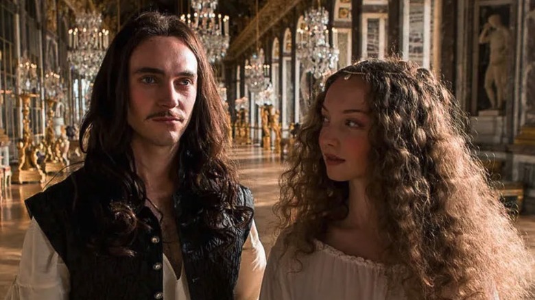 George Blagden and Noémie Schmidt in Versailles