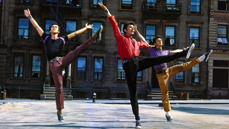 The Sharks are on the prowl in West Side Story (1961)