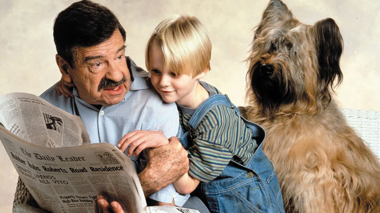 Walter Matthau and Mason Gamble in Dennis the Menace