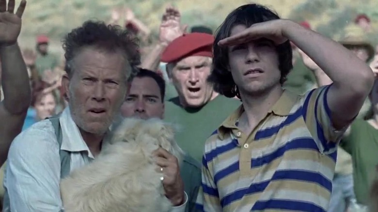Tom Waits and Patrick Fugit in Wristcutters: A Love Story