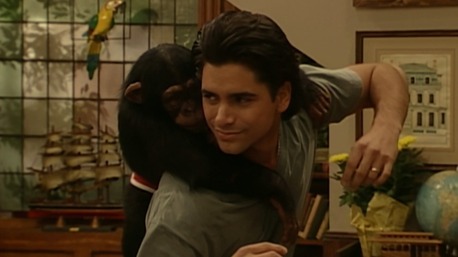 De gevaarlijke Full House-scènester John Stamos was absoluut doodsbang om te filmen