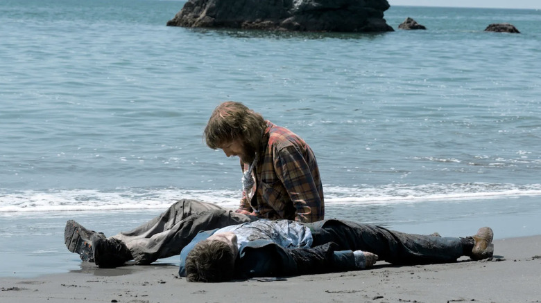 Paul Dano and Daniel Radcliffe in Swiss Army Man