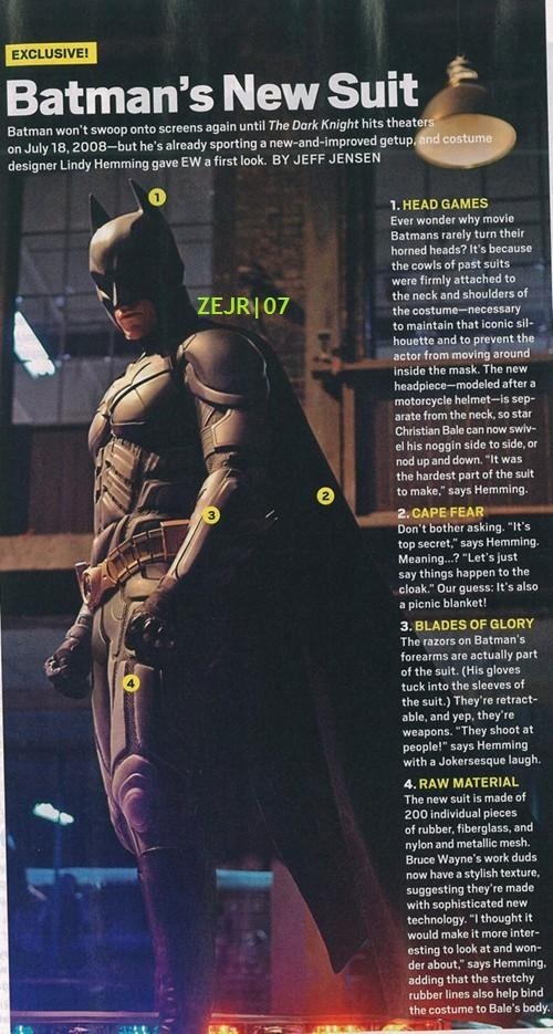 Batman's New Suit