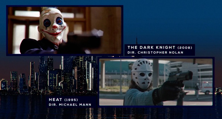 the dark knight michael mann influences