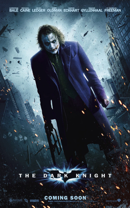 The Joker Banner for The Dark Knight