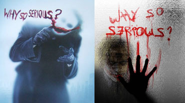 Why So Serious Dark Knight Joker Posters