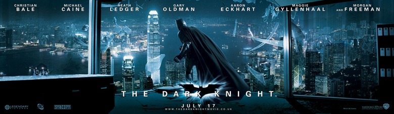 The Dark Knight Honk Kong Banner