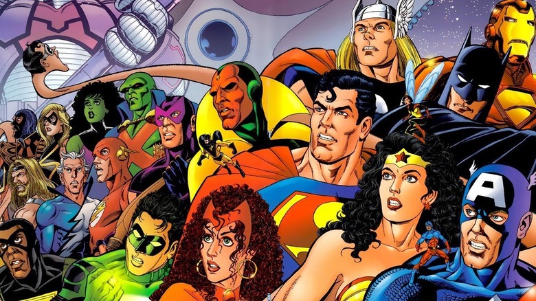 JLA/Avengers by George Perez
