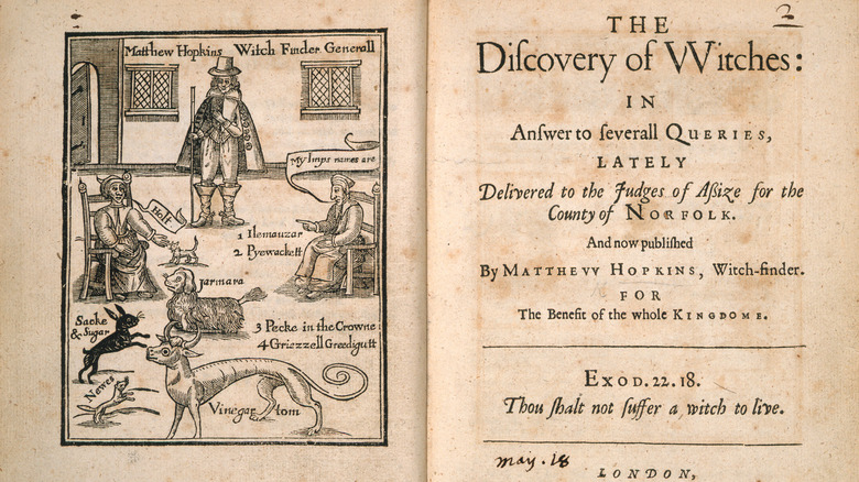 Matthew Hopkins The Discovery of Witches