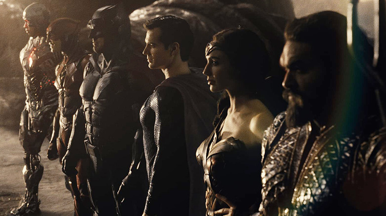The cast of Zack Snyder's Justice League