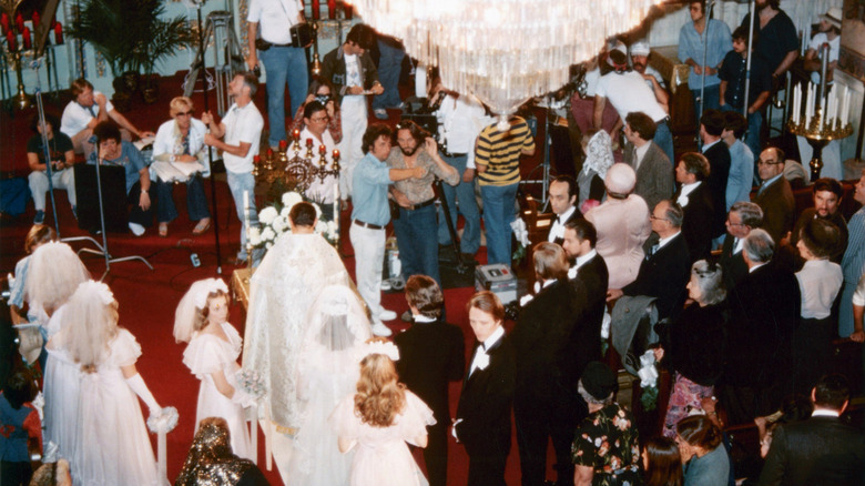 Deer Hunter shooting the wedding