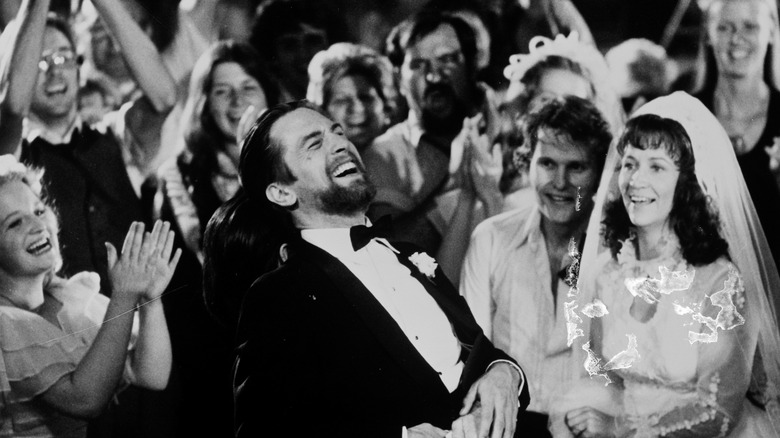 Deer Hunter De Niro laughing