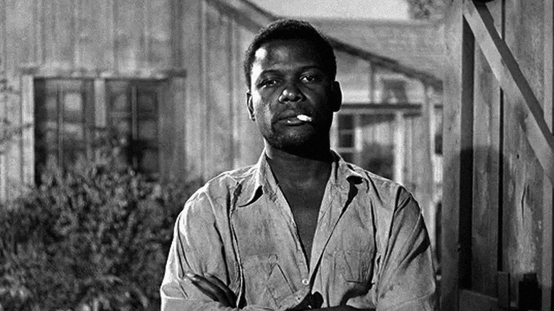 Sidney Poitier and Tony Curtis in The Defiant Ones
